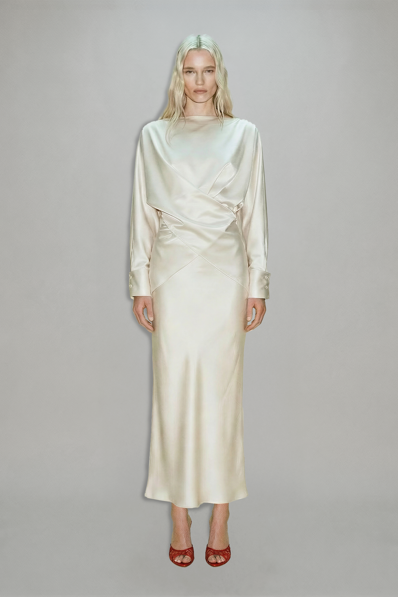 Naomi Skirt in Ivory — ATOIR