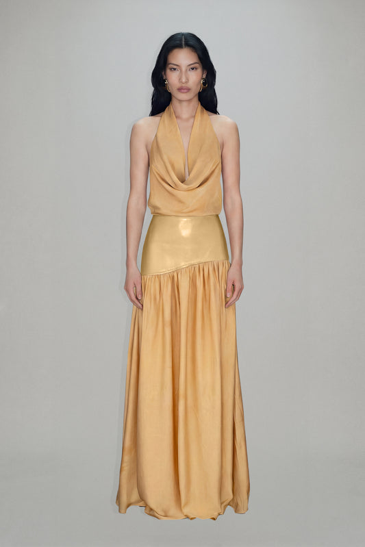 atoir modern miracles dress The first act of Miracles. @AdrianaLima, @LiuWenlw , and @NourAridaOfficial lead the Caroline's Couture runway at Miracles, opening an evening conceived as a celebration of imagination and craft. Their silhouettes set the