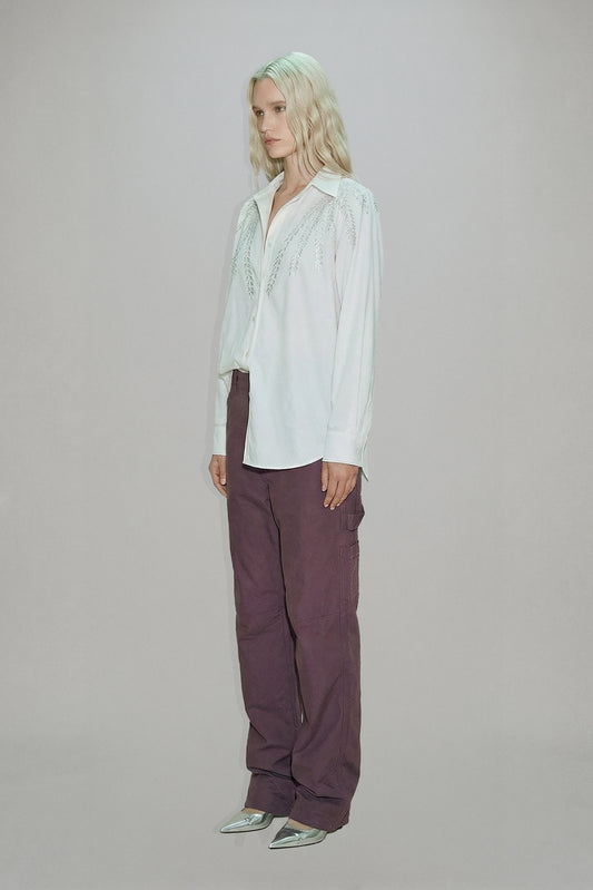 Sylvie Shirt in White — ATOIR